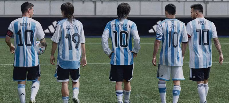 Messi qua các kỳ World Cup trong gần 20 năm qua.
