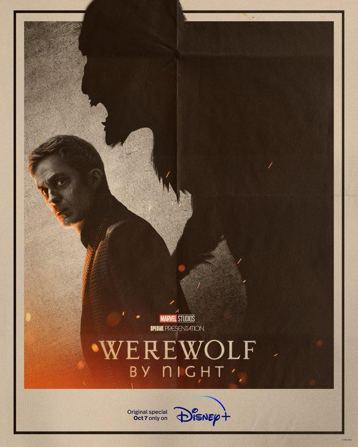 Poster của "Werewolf by Night". Poster của "Werewolf by Night".