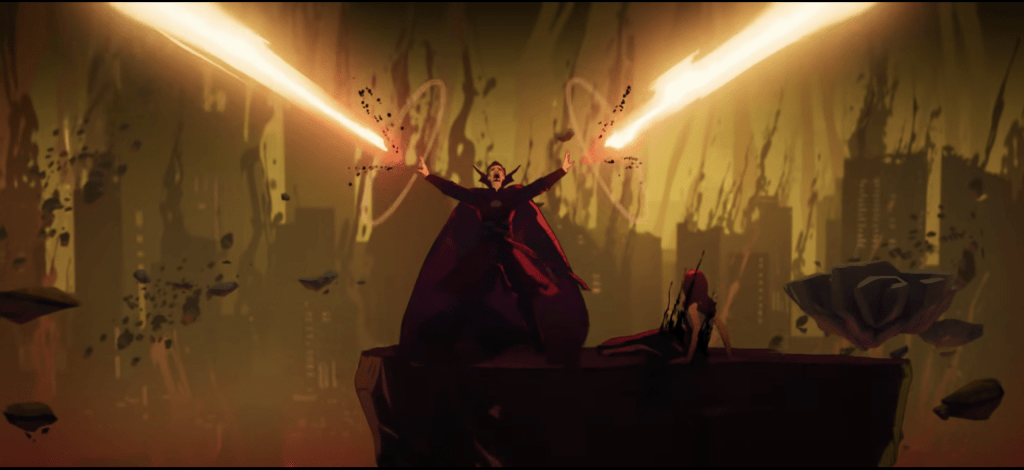 Cả Doctor Strange cũng góp mặt trong phim. - Nguồn: The Illuminerdi Cả Doctor Strange cũng góp mặt trong phim. - Nguồn: The Illuminerdi