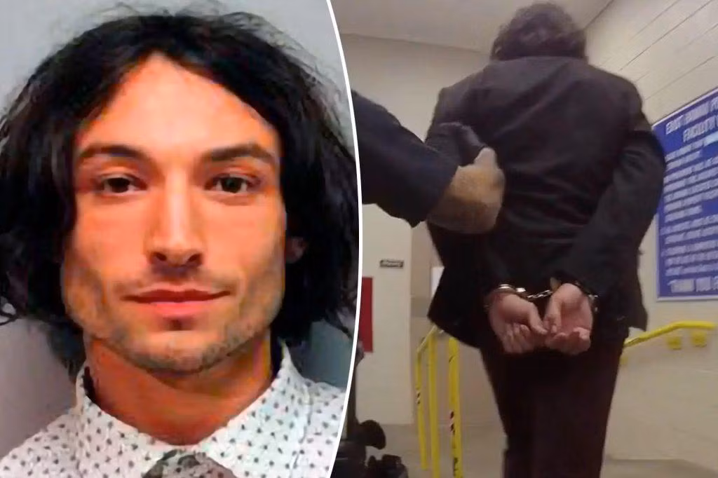 Ezra Miller vừa mới tra tay vào còng số 8 chỉ chưa đầy 2 tháng trước. (Nguồn: Internet)