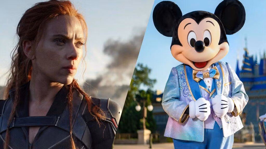 "Black Widow" Scarlett Johansson và Disney "chiến" nhau không khoan nhượng. - Nguồn: Leenkus