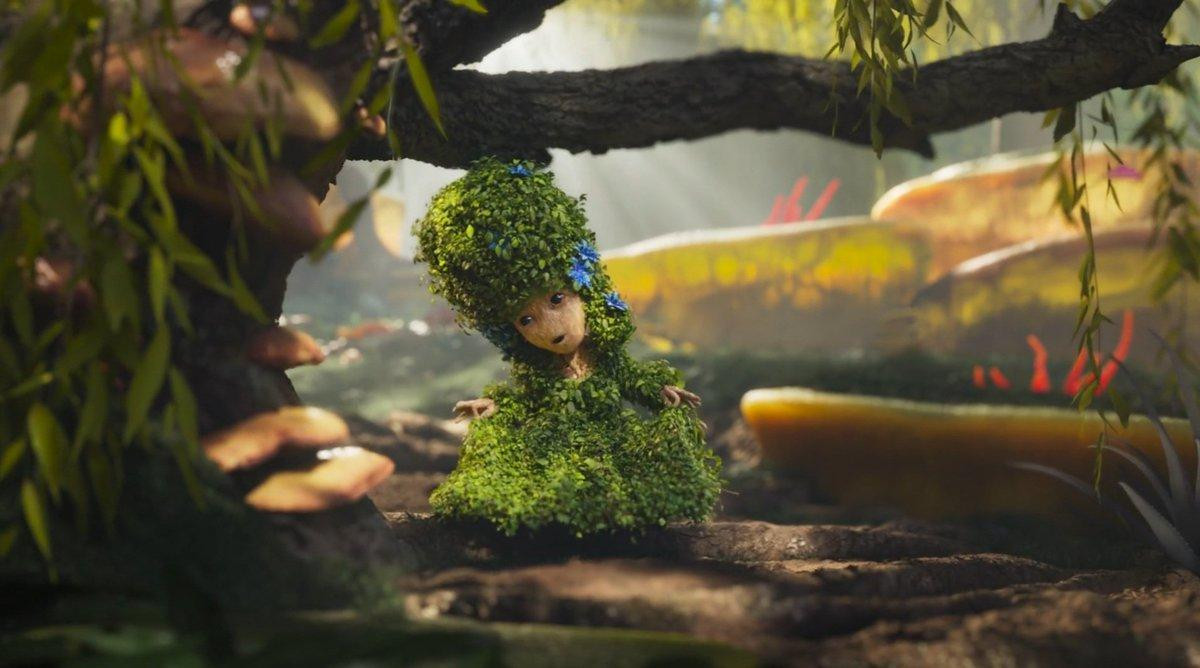 "Quý phi Groot" sau khi đi "làm đẹp" về. "Quý phi Groot" sau khi đi "làm đẹp" về.