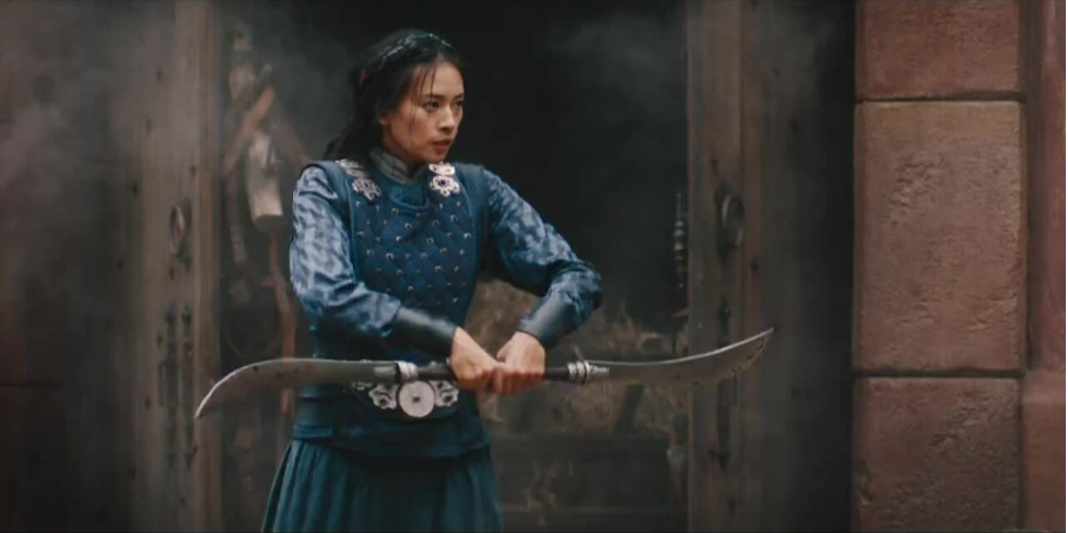 Đả nữ Ngô Thanh Vân có màn trình diễn võ thuật đã mắt trong “The Princess”. - Nguồn: Internet