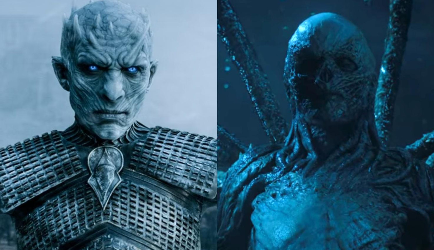 Sự tương đồng về ngoại hình của Vecna và Night King. Sự tương đồng về ngoại hình của Vecna và Night King.