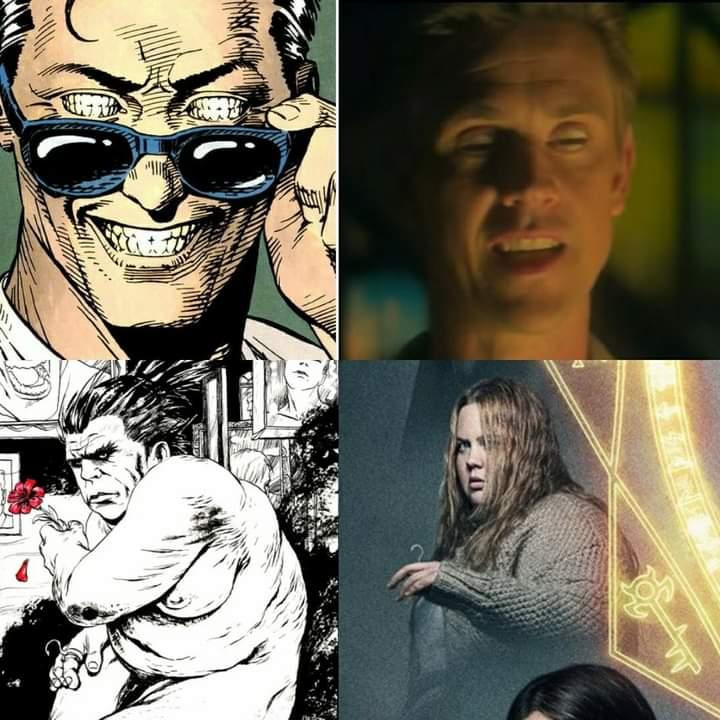 Tạo hình của Despair và Corinthian được cho là chưa đáng sợ bằng nguyên tác. Tạo hình của Despair và Corinthian được cho là chưa đáng sợ bằng nguyên tác.