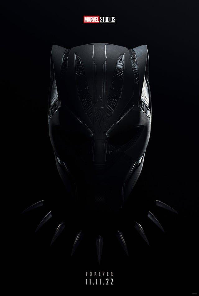 Teaser poster của "Black Panther: Wakanda Forever". (Nguồn: Internet) Teaser poster của "Black Panther: Wakanda Forever". (Nguồn: Internet)