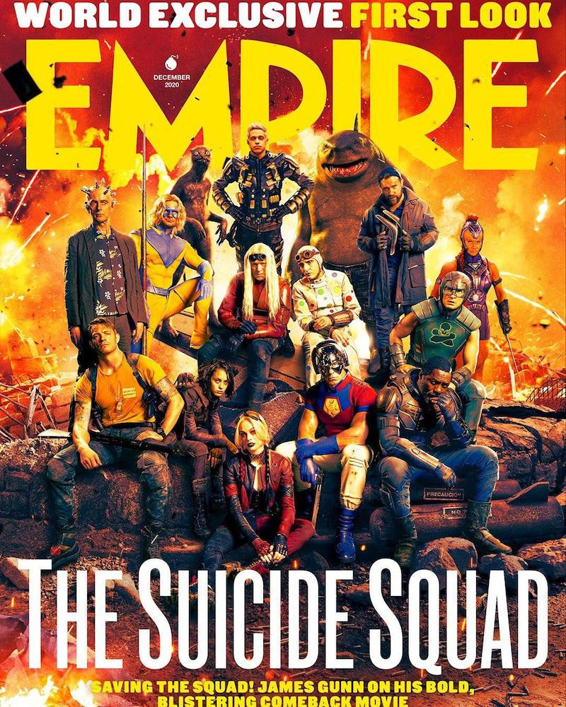 Ảnh quảng bá của "The Suicide Squad" trên bìa tạp chí Empire số mới nhất. - Nguồn: ameplo.jp Ảnh quảng bá của "The Suicide Squad" trên bìa tạp chí Empire số mới nhất. - Nguồn: ameplo.jp