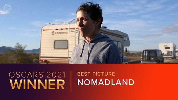 Xin chúc mừng tới "Nomadland" của Chloé Zhao!