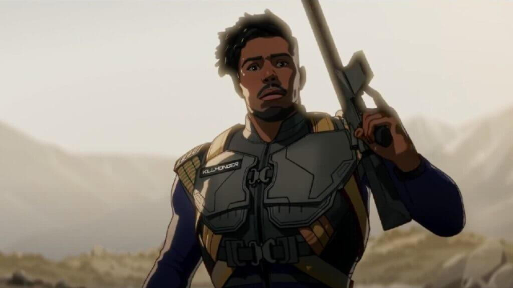 Erik Killmonger giải cứu Tony Stark khỏi cuộc tấn công của Ten Rings... - Nguồn: The Nerd Stash Erik Killmonger giải cứu Tony Stark khỏi cuộc tấn công của Ten Rings... - Nguồn: The Nerd Stash
