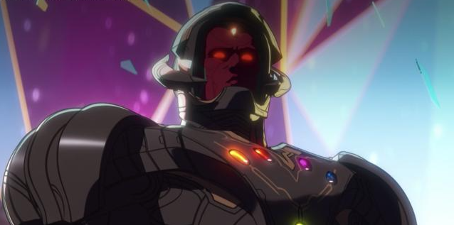 Với 6 Viên Đá Vô cực và cơ thể của Vision, Ultron trở thành tên bạo chúa bất bại và tàn nhẫn hơn cả Thanos. - Nguồn: Yahoo News Với 6 Viên Đá Vô cực và cơ thể của Vision, Ultron trở thành tên bạo chúa bất bại và tàn nhẫn hơn cả Thanos. - Nguồn: Yahoo News