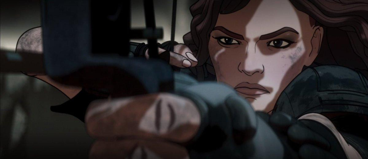 Black Widow cùng phát mũi tên đã cứu lấy cả Đa vũ trụ. - Nguồn: Twitter Black Widow cùng phát mũi tên đã cứu lấy cả Đa vũ trụ. - Nguồn: Twitter