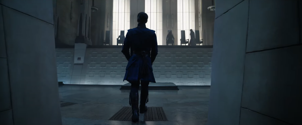 Một trong những kẻ ngồi trên chiếc ghế kia của hội Illuminati chính là người lãnh đạo của đội X-Men. - Nguồn: YouTube Một trong những kẻ ngồi trên chiếc ghế kia của hội Illuminati chính là người lãnh đạo của đội X-Men. - Nguồn: YouTube