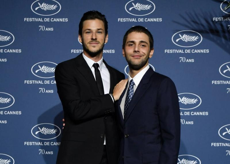 Gaspard Ulliel và đạo diễn Xavier Dolan tại LHP Cannes lần thứ 70. - Nguồn: The Bobr Times