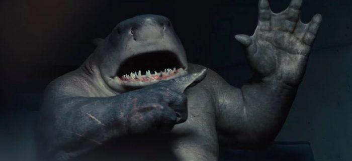 King Shark và câu cửa miệng "măm măm" đang trở thành "thương hiệu" đối với các fan DC. - Nguồn: Slash Film King Shark và câu cửa miệng "măm măm" đang trở thành "thương hiệu" đối với các fan DC. - Nguồn: Slash Film