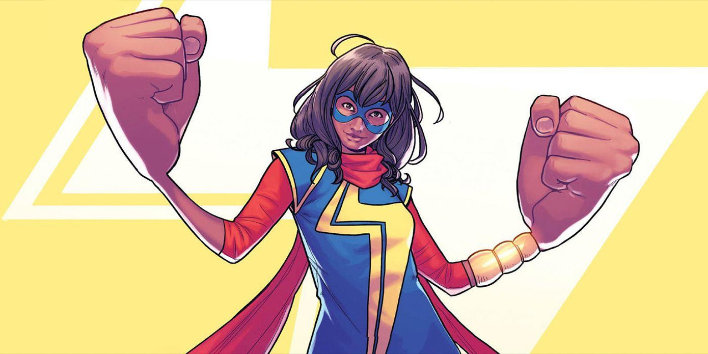 Ms. Marvel trong nguyên tác mang khả năng co giãn cơ thể. - Nguồn: LaptrinhX