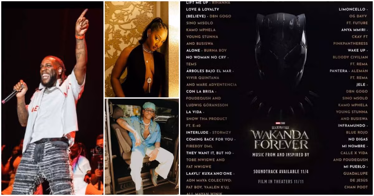 Album nhạc phim "Black Panther: Wakanda Forever" không có sự xuất hiện của "Born Again"?