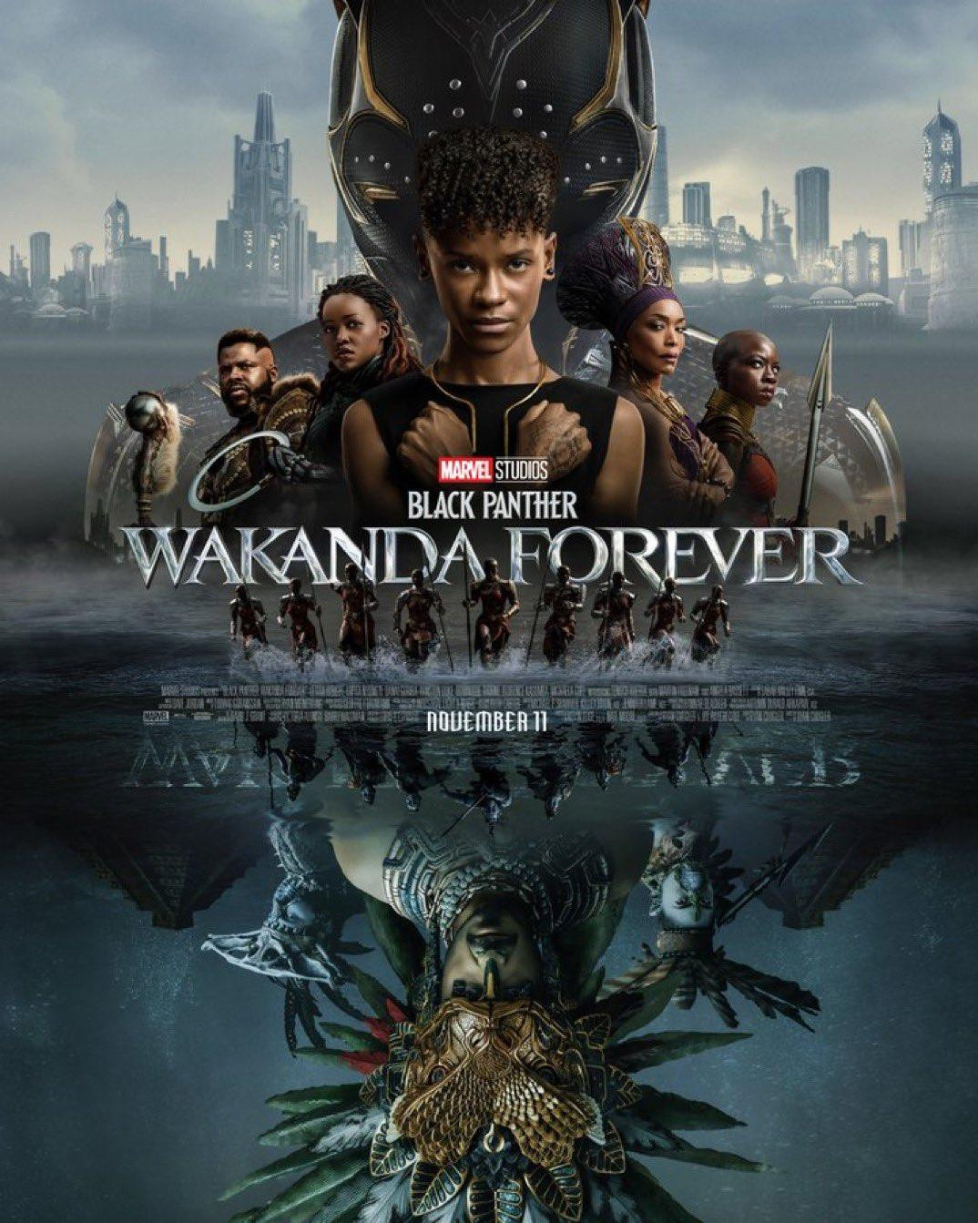 "Black Panther: Wakanda Forever" sẽ chính thức khởi chiếu toàn quốc từ ngày 10/11/2022. "Black Panther: Wakanda Forever" sẽ chính thức khởi chiếu toàn quốc từ ngày 10/11/2022.