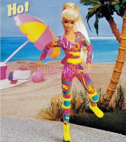 Sản phẩm Hot Skatin' Barbie 1994. Nguồn: barbie-shop Sản phẩm Hot Skatin' Barbie 1994. Nguồn: barbie-shop