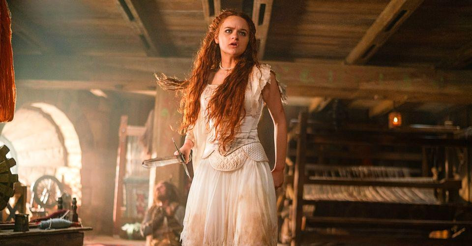 Joey King đã thể hiện thành công nét gai góc của nhân vật công chúa trong “The Princess”. - Nguồn: Internet