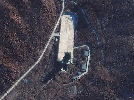 Hình ảnh cơ sở phóng tên lửa Sohae qua vệ tinh hôm 23-11 .