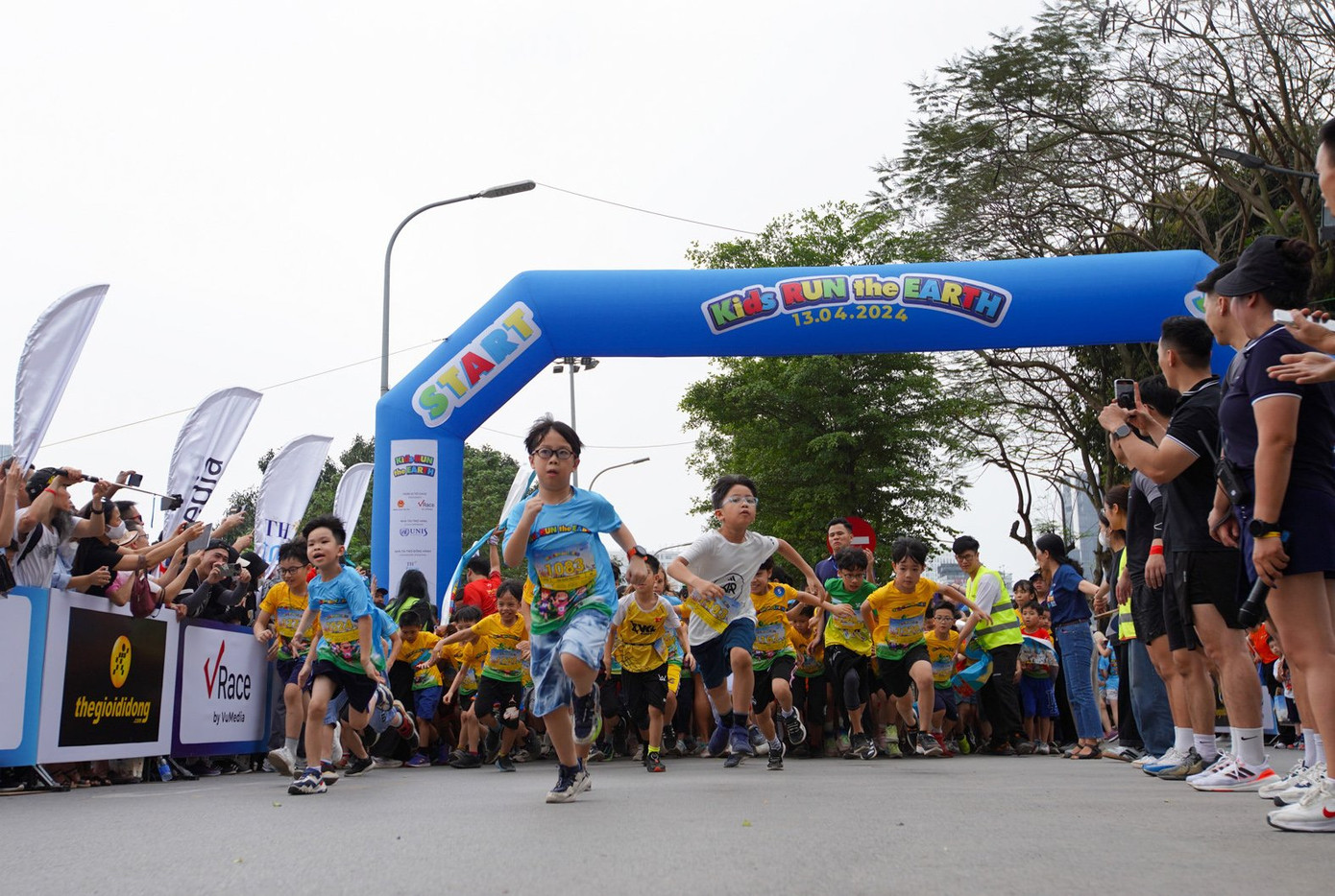 Kids Run the Earth là dấu mốc đánh dấu sự trưởng thành của mỗi em nhỏ.