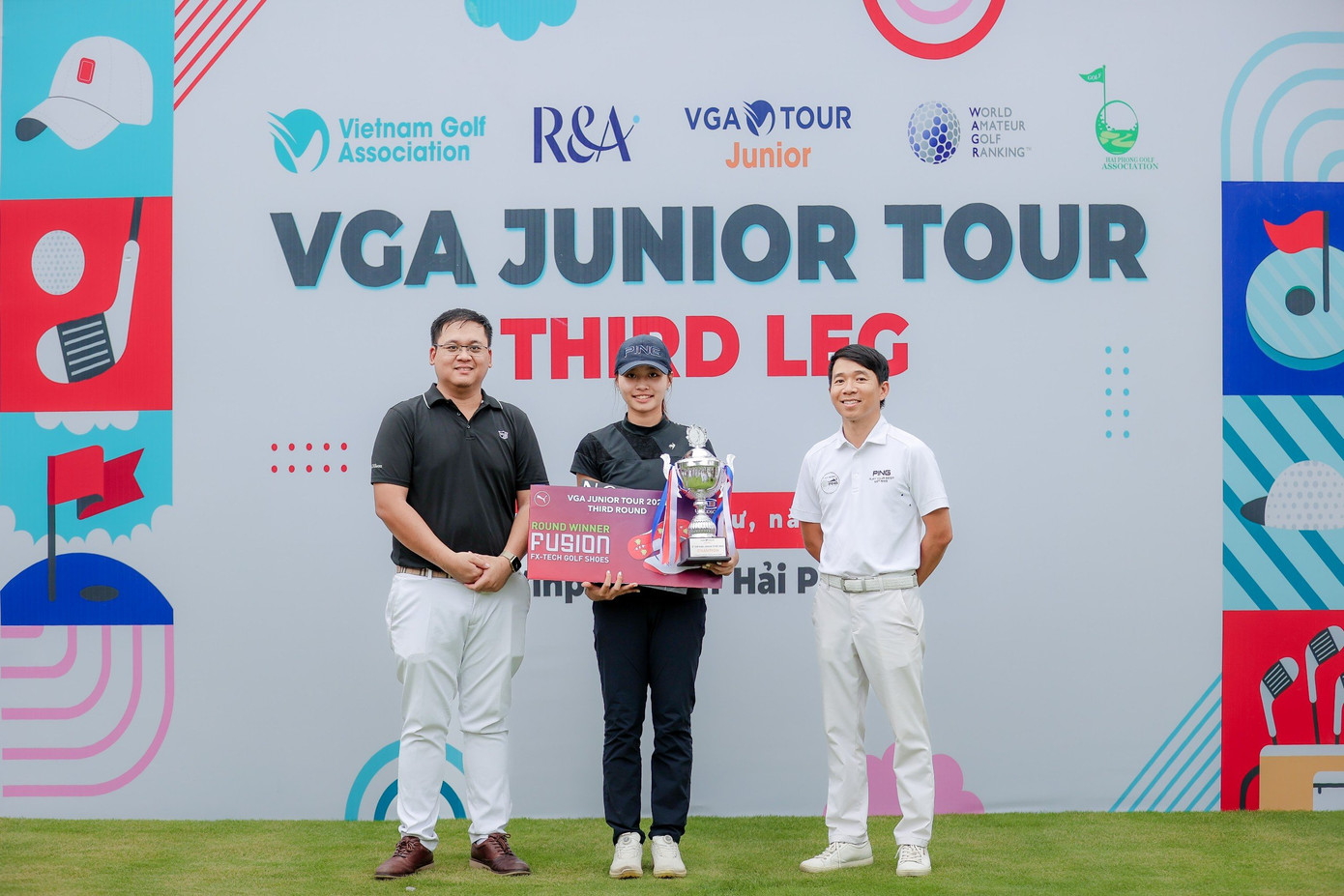 Lê Chúc An giành danh hiệu VGA Junior Tour đầu tiên trong sự nghiệp. Ảnh VGA