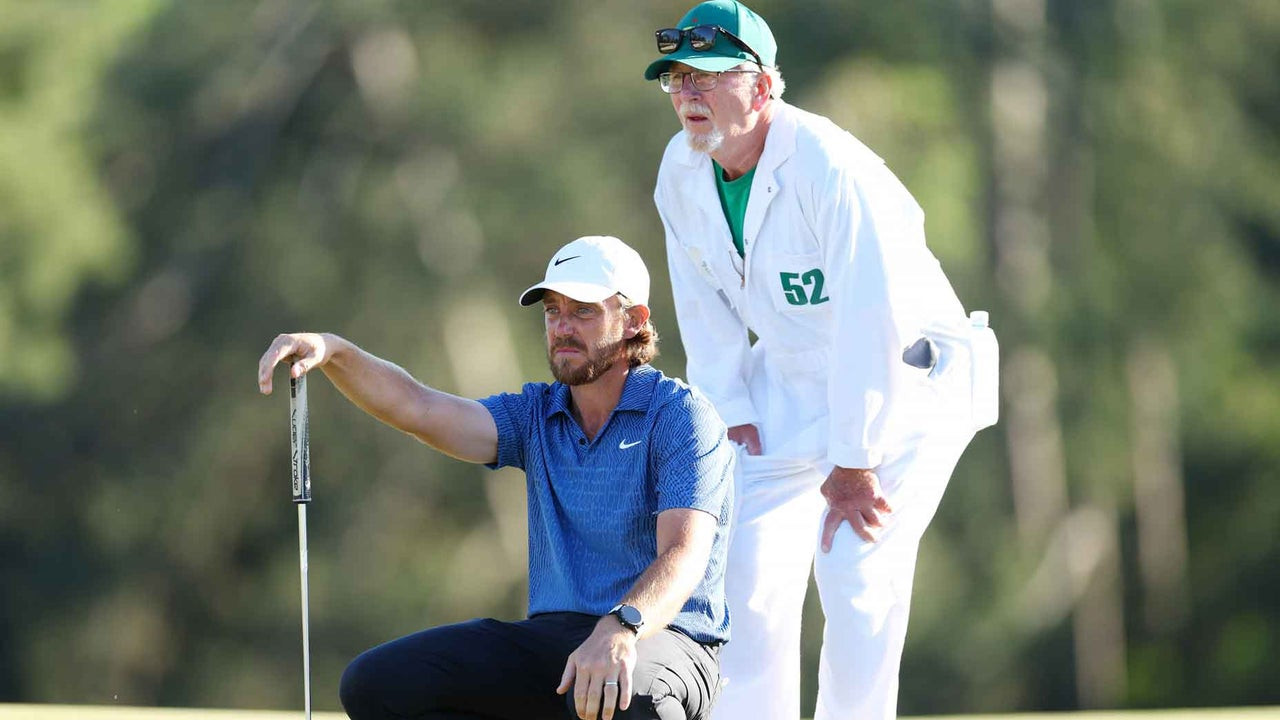 Tommy Fleetwood và Gray Moore tại Augusta National Tommy Fleetwood và Gray Moore tại Augusta National