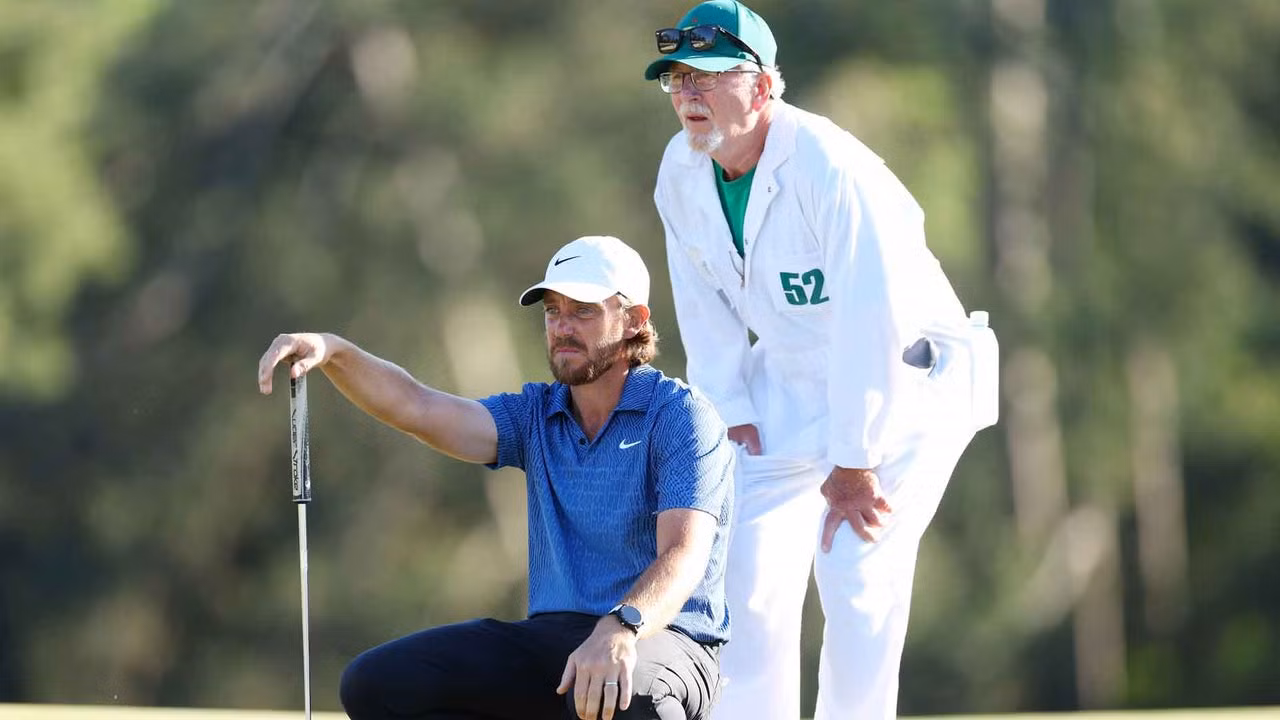 Tommy Fleetwood và Gray Moore tại Augusta National