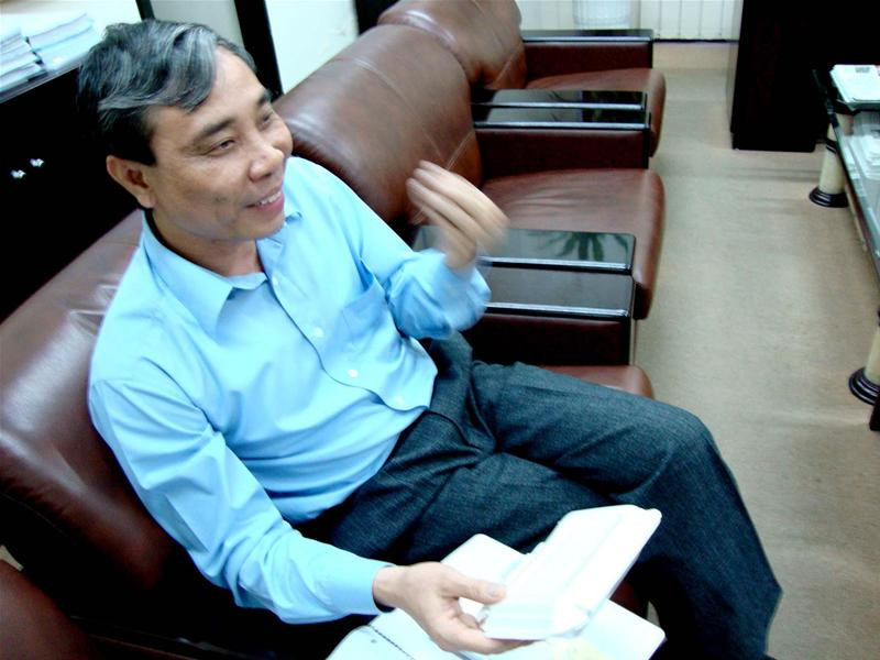 Ông Nguyễn Công Khẩn : Phải coi chế tài bằng tiếp cận thực chứng chứ không phải tiếp cận duy chứng. Ảnh : Minh Đức