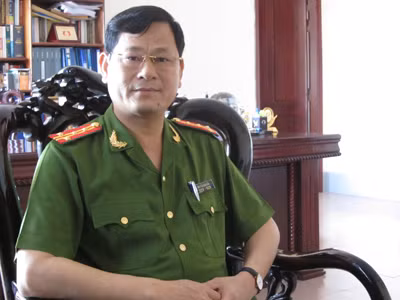 Phó GĐ Công an Nghệ An, đại tá Nguyễn Hữu Cầu, nguyên Trạm phó Trạm CSND Vùng KT đặc biệt đóng tại Châu Bình