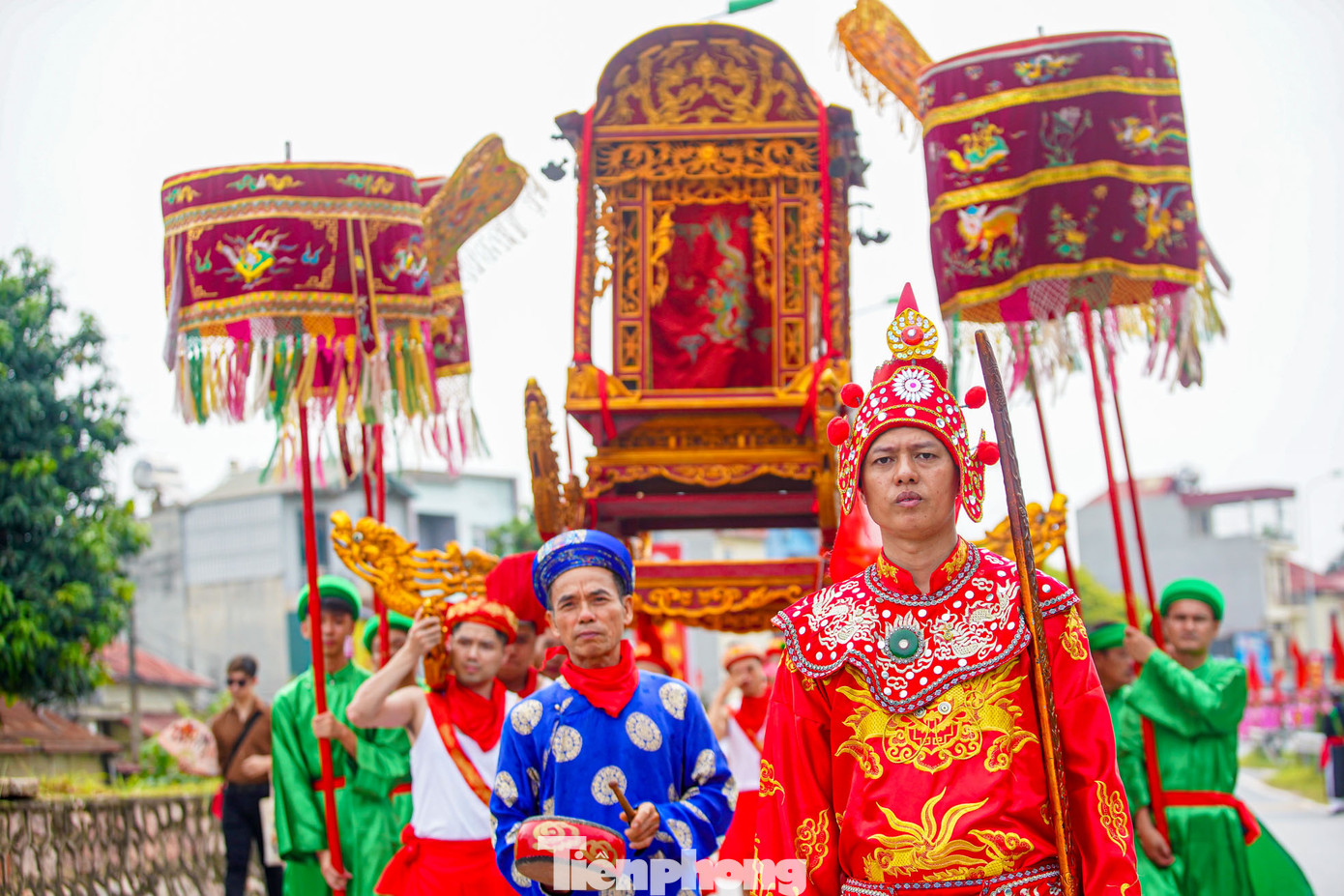 Nước rước ngày chính hội (14 âm lịch) dùng để thờ trong đình làng. Ngày rước nước thứ hai để về tắm cho Đức Thánh. Rước nước ngày thứ ba là thể hiện mong muốn cuộc sống no đủ.