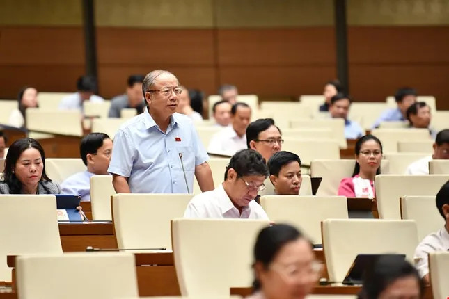 Đại biểu Nguyễn Văn Thân (Thái Bình). Ảnh: QH. Đại biểu Nguyễn Văn Thân (Thái Bình). Ảnh: QH.