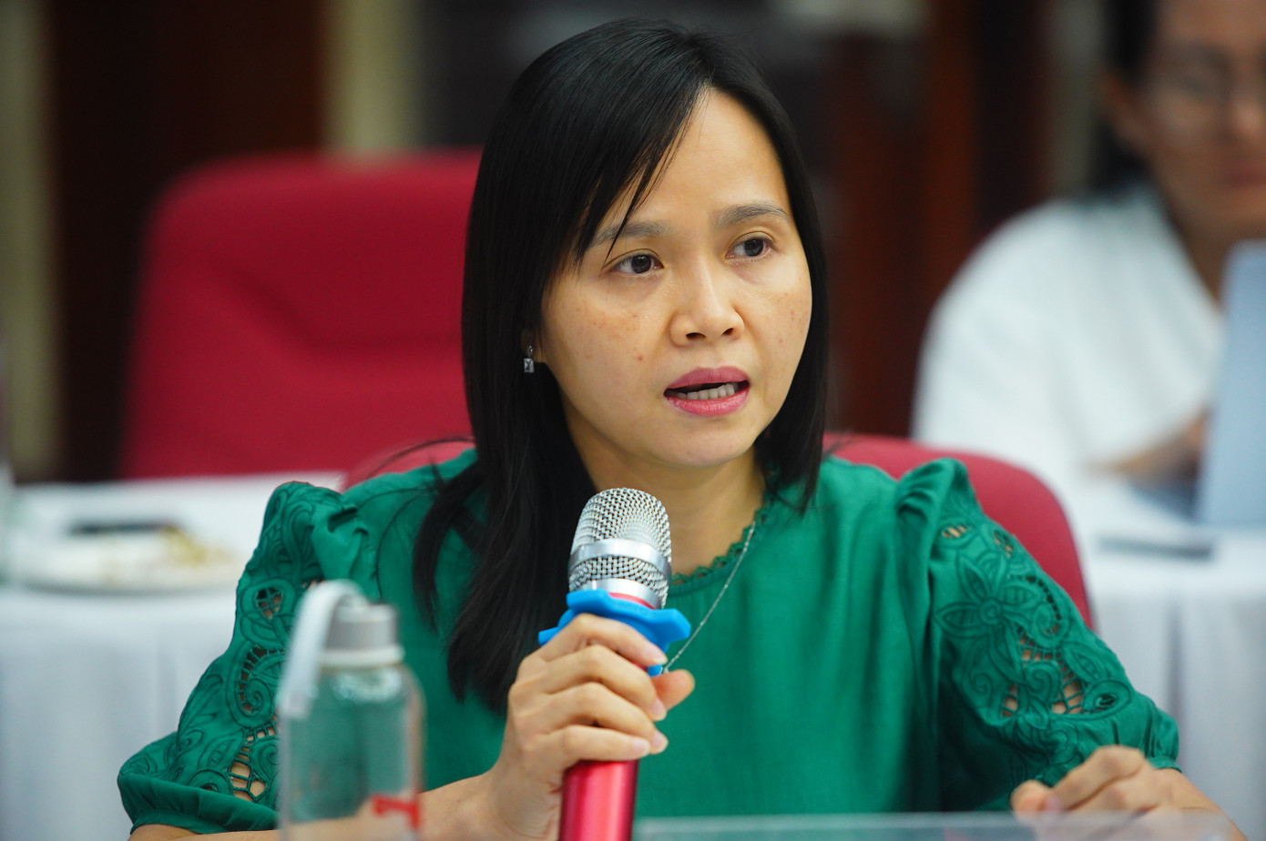 Bà Nguyễn Thị Quỳnh Chi - đại diện Cục Hải quan.