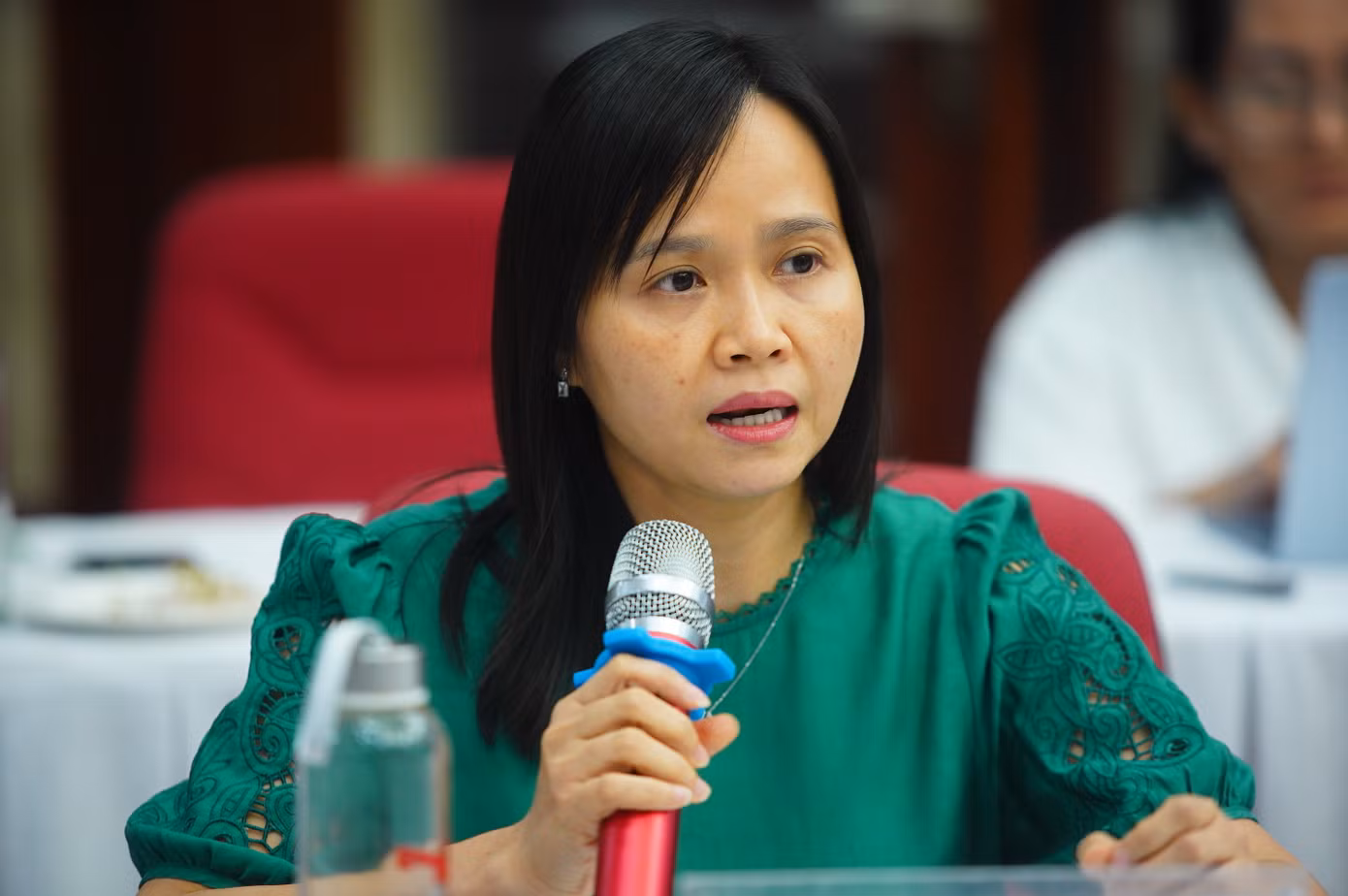 Bà Nguyễn Thị Quỳnh Chi - đại diện Cục Hải quan.