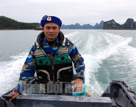 Xuồng máy, một trong những phương tiện tham gia hiệu quả vào việc truy đuổi đối tượng vi phạm pháp luật trên biển