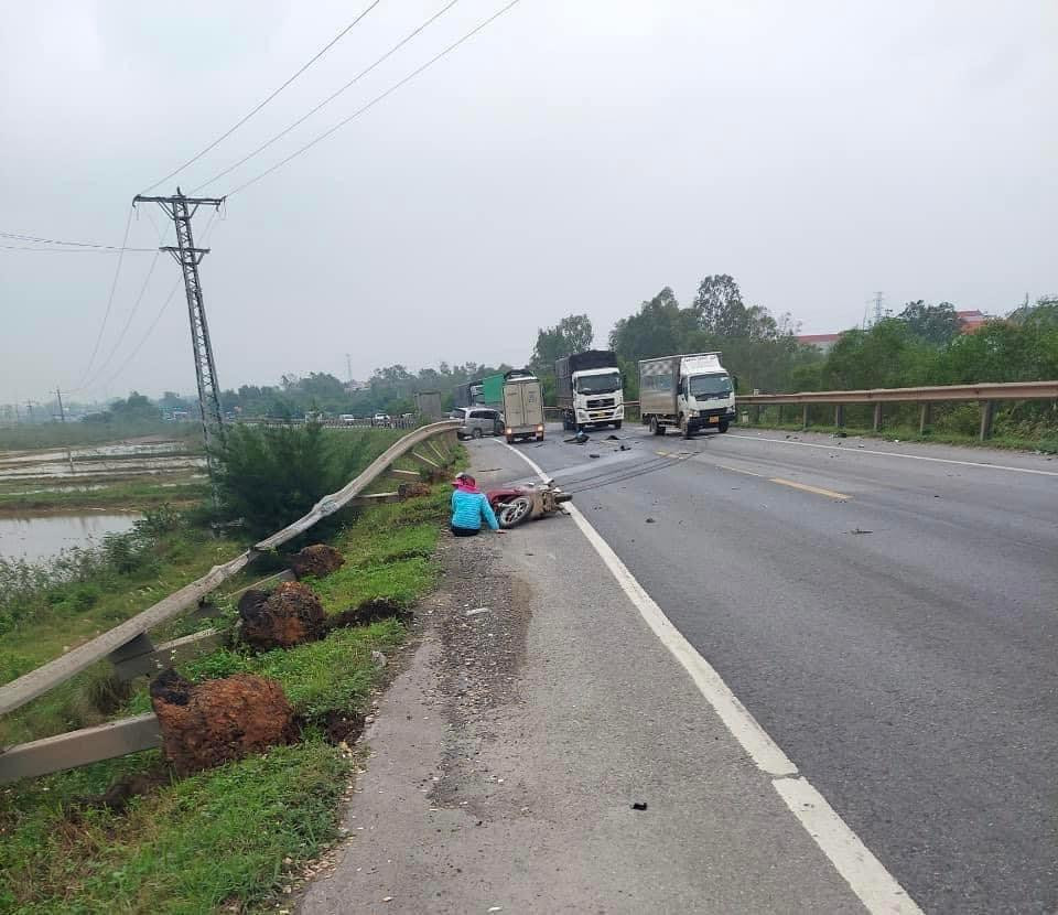 Hiện trường vụ tai nạn