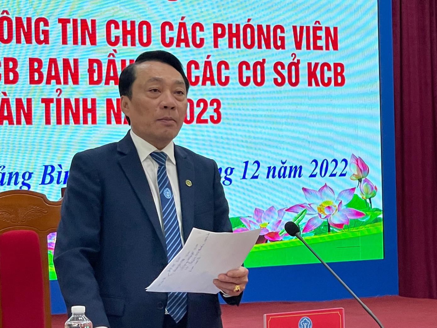 Ông Phạm Xuân Tùng - Giám đốc BHXH Quảng Bình Ông Phạm Xuân Tùng - Giám đốc BHXH Quảng Bình