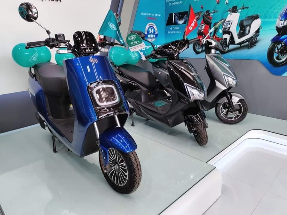 Loạt tân binh xe máy điện EVgo.