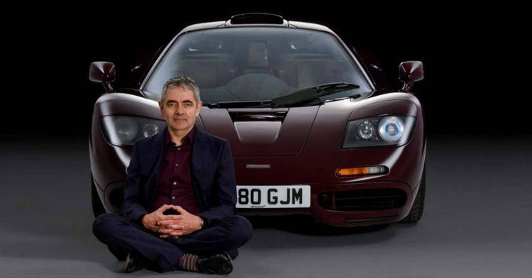 Hình ảnh "Mr Bean" thể hiện tình yêu bên chiếc McLaren F1