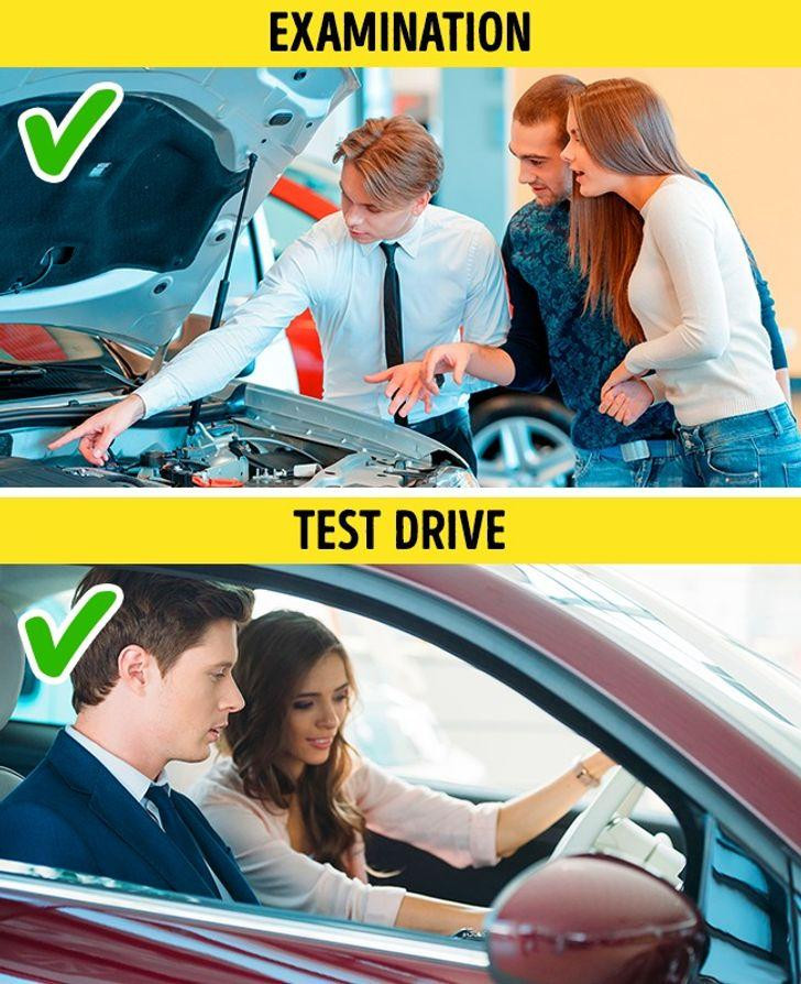 Nên lái thử để đảm bảo yên tâm khi chọn xe