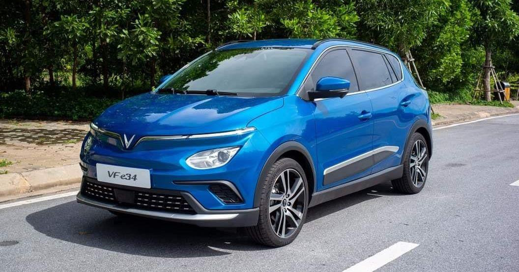 Mẫu SUV chạy điện VF e34 bán ra thị trường Việt Nam có phạm vi hoạt động đạt 300 km