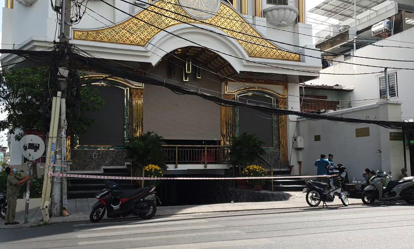 Quán karaoke nơi nam nhân viên bị đâm chết.