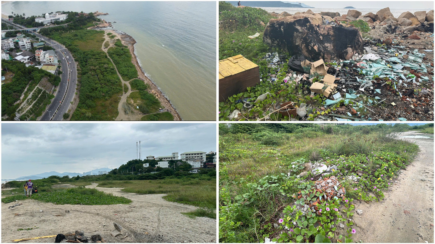 Tỉnh Khánh Hòa đã thu hồi dự án khu đất này do có nhiều sai phạm. Hiện nơi đây gần như là nơi tập kết rác thải sinh hoạt sau khi bị bỏ hoang 4 năm. Tỉnh Khánh Hòa đã thu hồi dự án khu đất này do có nhiều sai phạm. Hiện nơi đây gần như là nơi tập kết rác thải sinh hoạt sau khi bị bỏ hoang 4 năm.