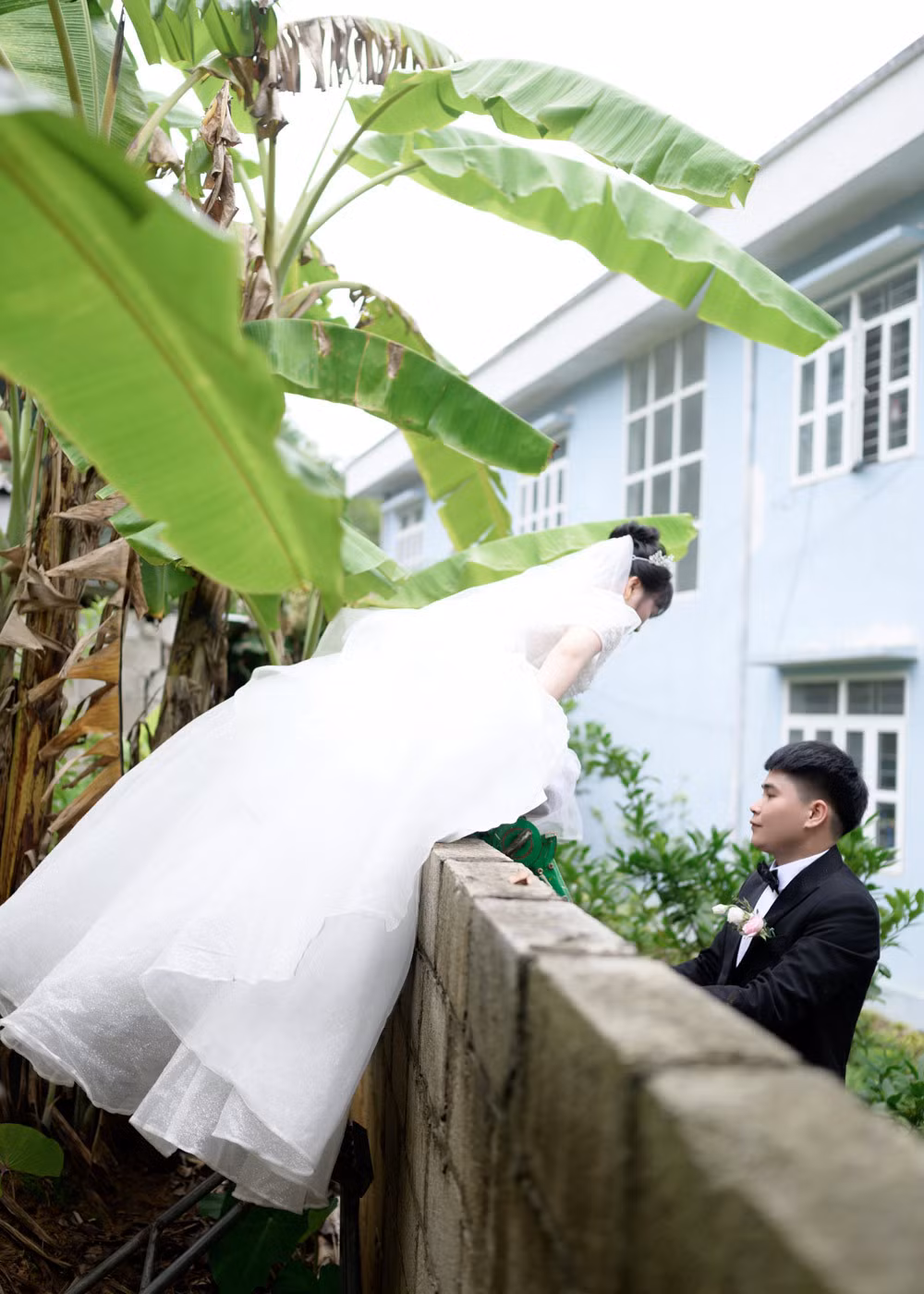 Khoảnh khắc Mỹ Lệ nhớ nhất trong ngày vui của mình.