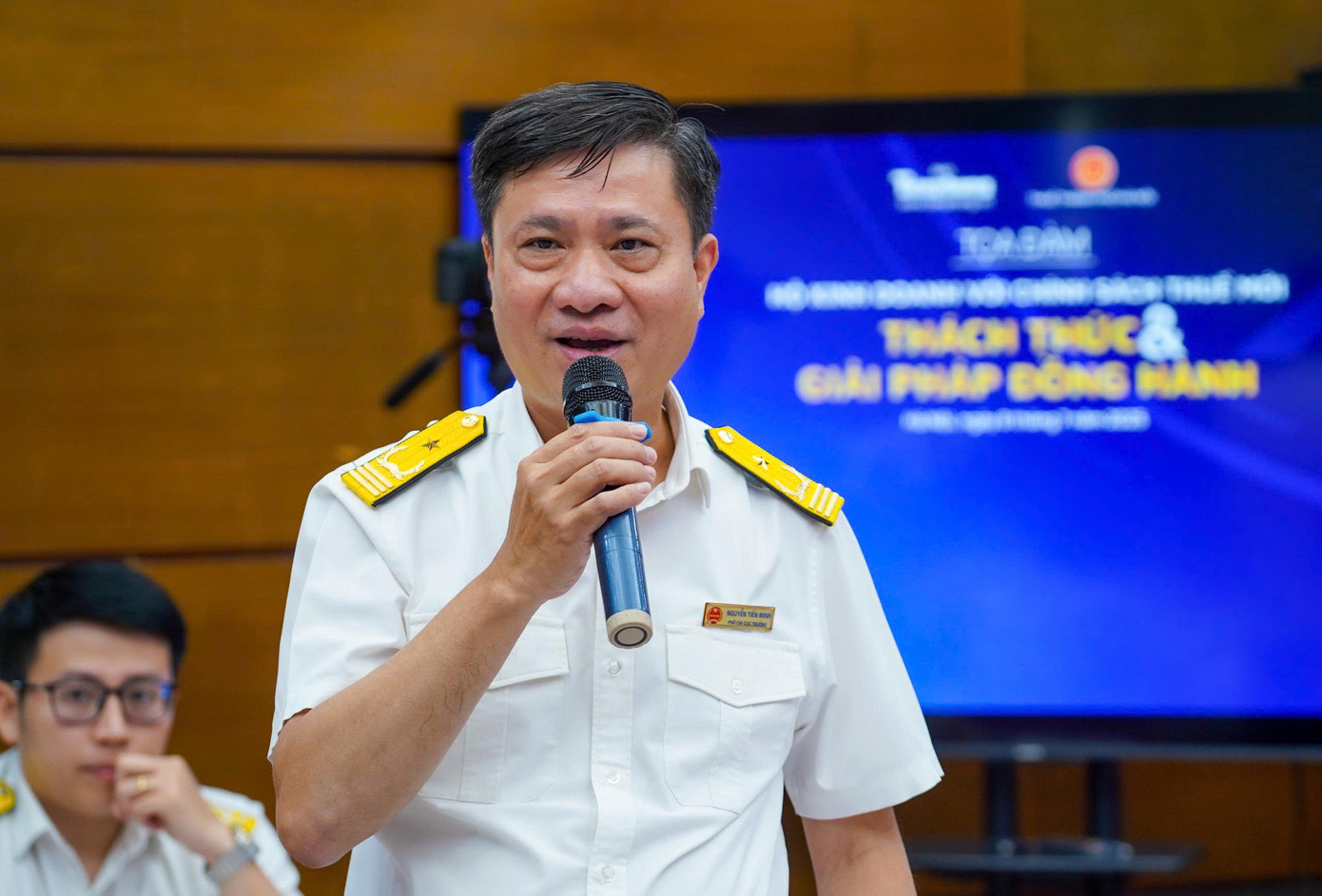 Ông Nguyễn Tiến Minh - Phó trưởng Thuế TP. Hà Nội.