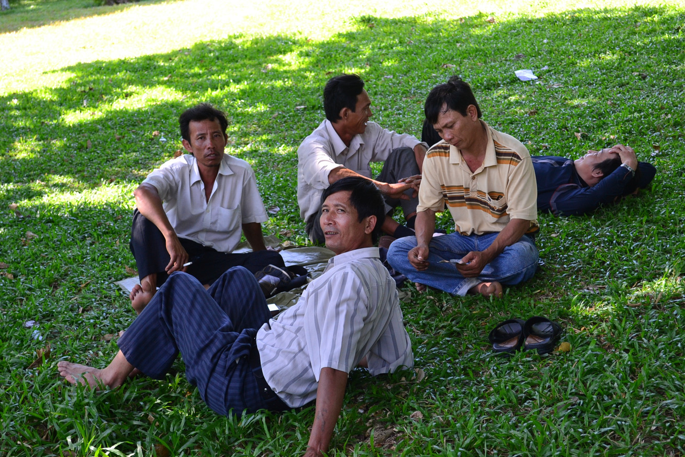 Công viên cây xanh là nơi các phụ huynh chọn lựa. Công viên cây xanh là nơi các phụ huynh chọn lựa. ảnh Việt Hương