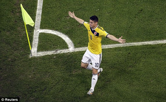 Colombia-Uruguay (2-0): Chiến thắng của James Rodriguez ảnh 3