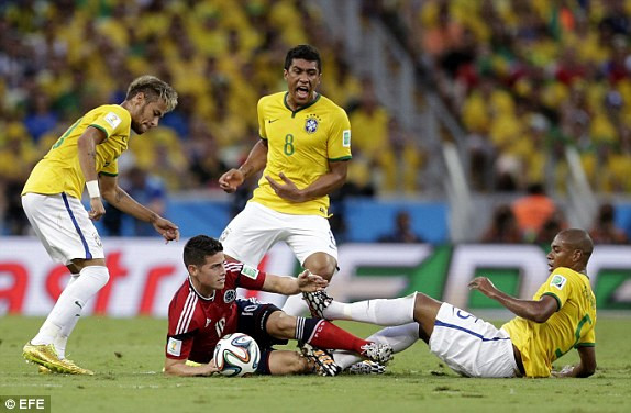 Brazil-Colombia (2-1): Chủ nhà thắng nhọc ảnh 5
