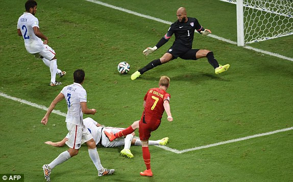 Mỹ - Bỉ (1-2): Quỷ đỏ đi tiếp ảnh 1