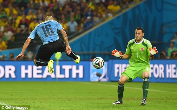 Colombia-Uruguay (2-0): Chiến thắng của James Rodriguez ảnh 1